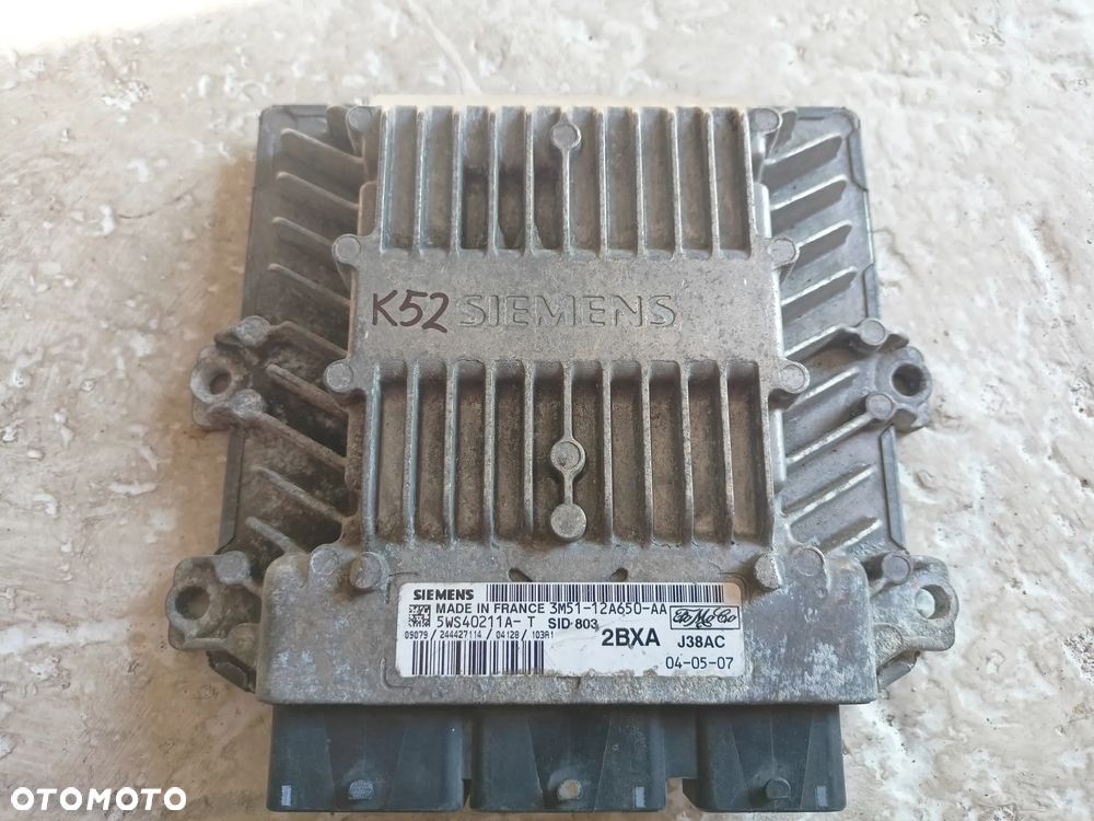 KOMPUTER STEROWNIK SILNIKA FORD 3M51-12A650-AA - 1