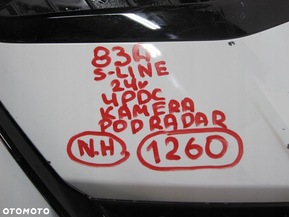 ZDERZAK AUDI Q3 83A S-LINE 4 PDC KAMERA PRZÓD PRZEDNI - 14