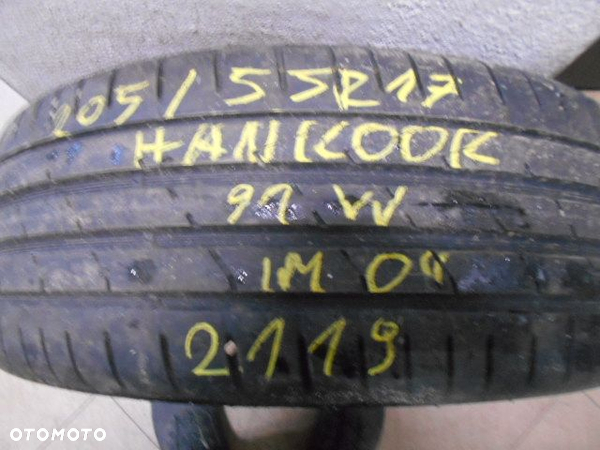 Opona pojedyńcza 205/55r17 hankook ventus s1 evo 2 6,5mm lato MO