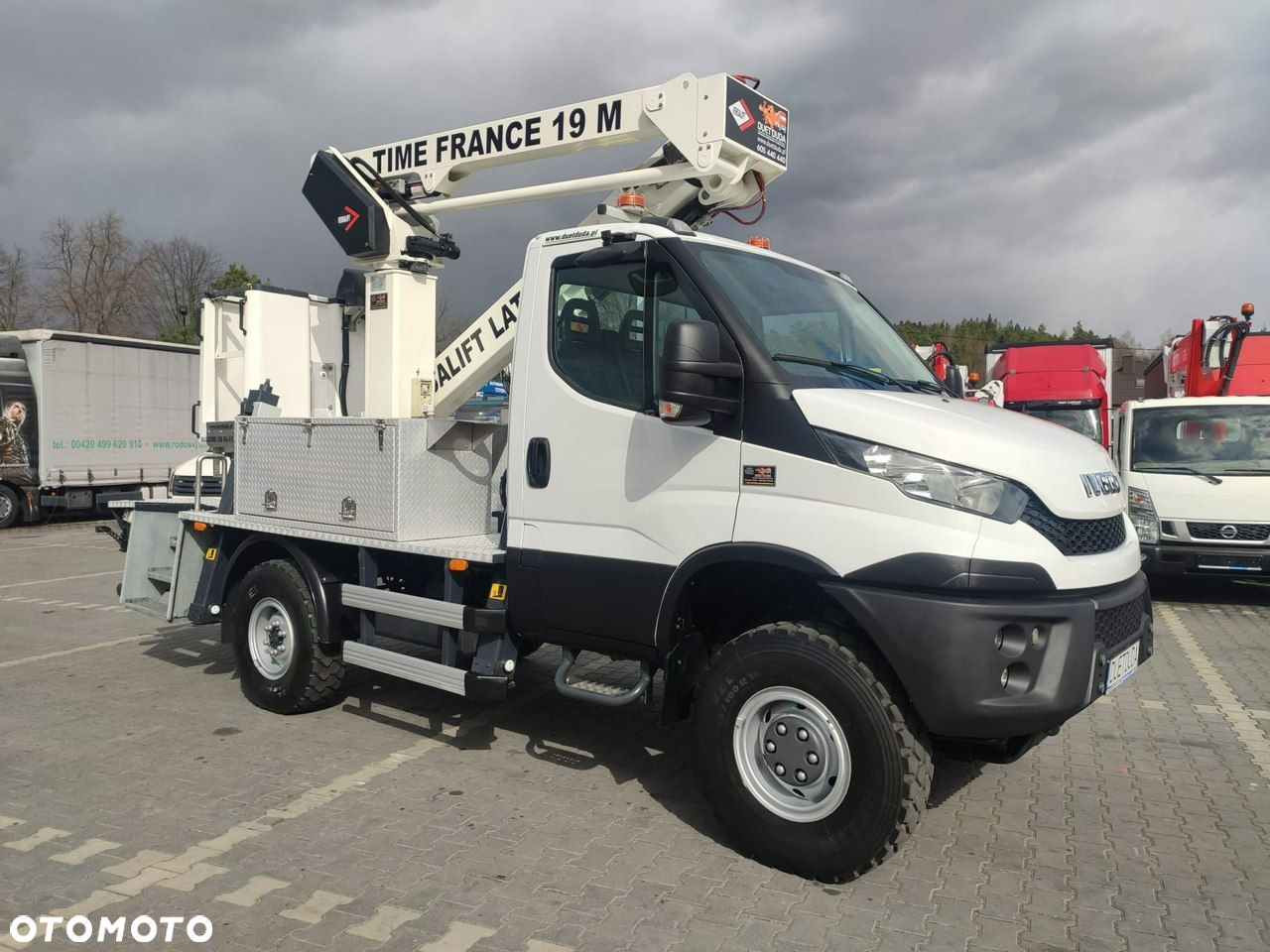 Iveco Daily 55S17W 4x4 Zwyżka 19m Versalift Lat 55 TB Time France - 16
