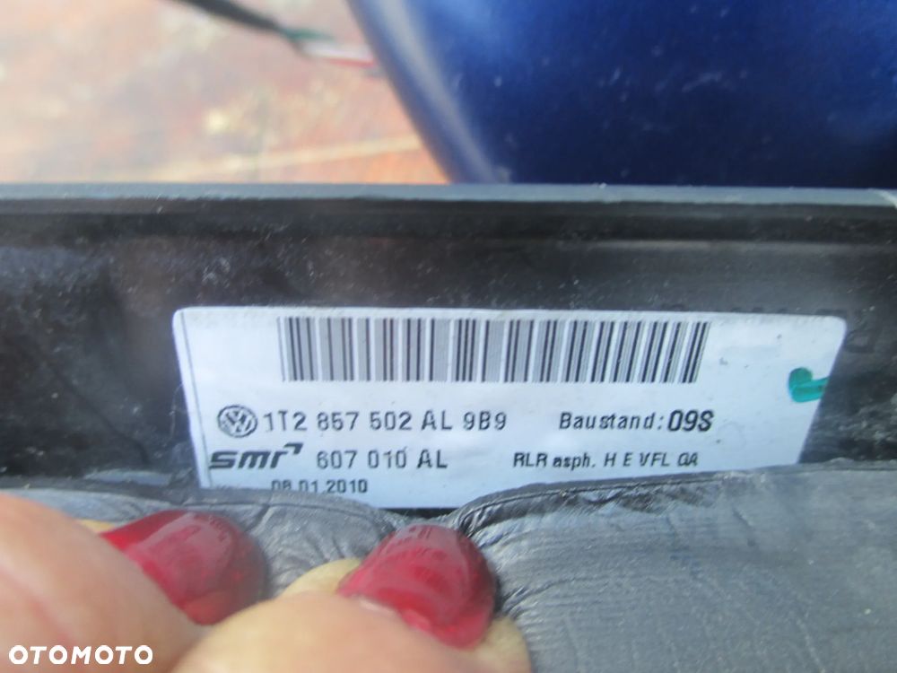 lusterko prawe VW Touran 1 lift 2 9pin Europa - 6