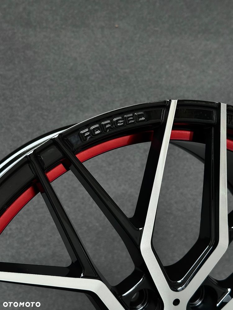 NOWE felgi 19 BMW CZARNY POŁYSK polerowany front czerwone wstawki  Candy RED 5x120 8.5j ET35 F10 Z3 Z4 E46 X1 X3 E83 F25 X5 E90 F30 F32 F34 GT F01 F12 F20 E87 F22 E60 xDrive  alufelgi - 5