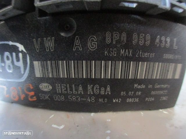 Modulo 5DK00858348 8P0959433L AUDI A3 8P SPORTBACK 2008 2.0TDI 140CV 5P CINZA Módulo Fecho Central AUDI A3 2009 2.0TDI 140CV 3P CINZA - 3