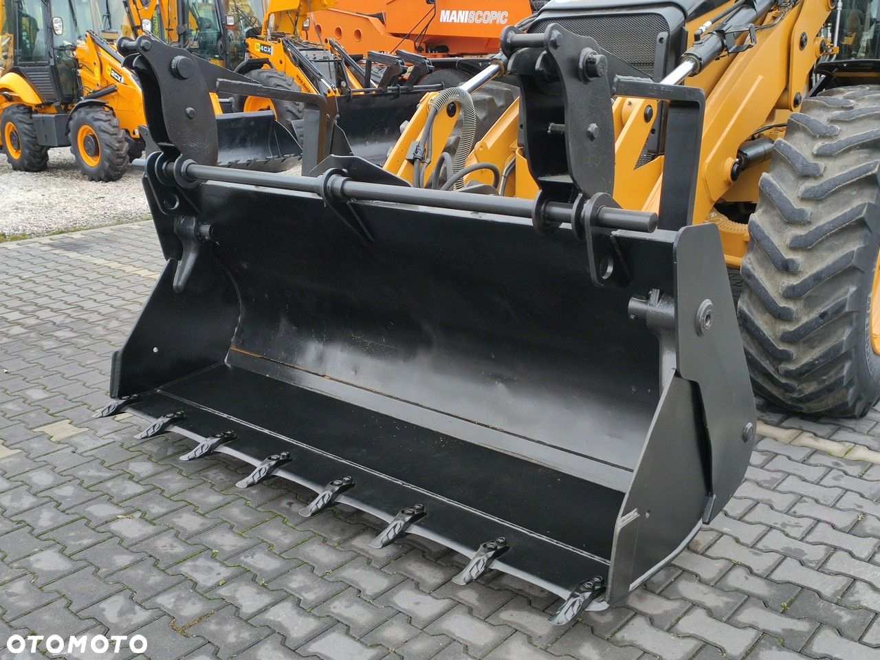 Caterpillar 444E Premier Sterowanie na Joystickach FULL OPCJA - 12