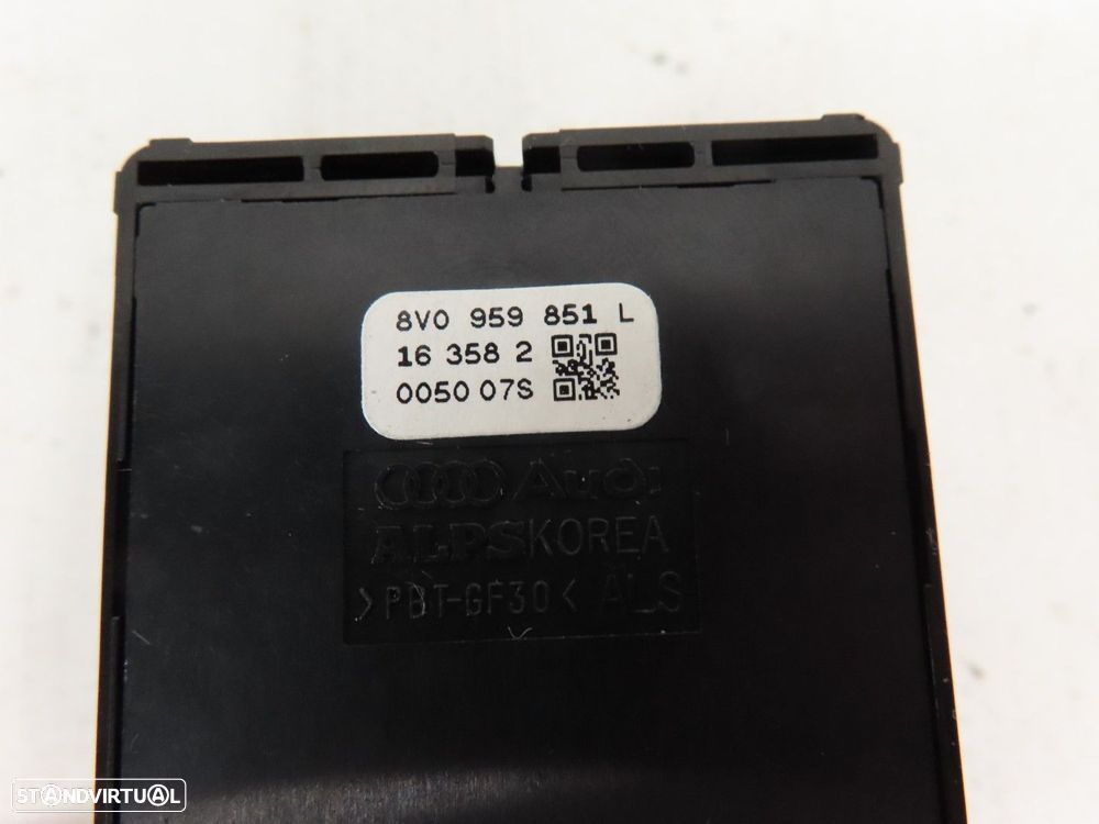 Interruptor vidros Esquerdo/Frente Seminovo/ Original AUDI A3 Sportback (8VA, 8V... - 3