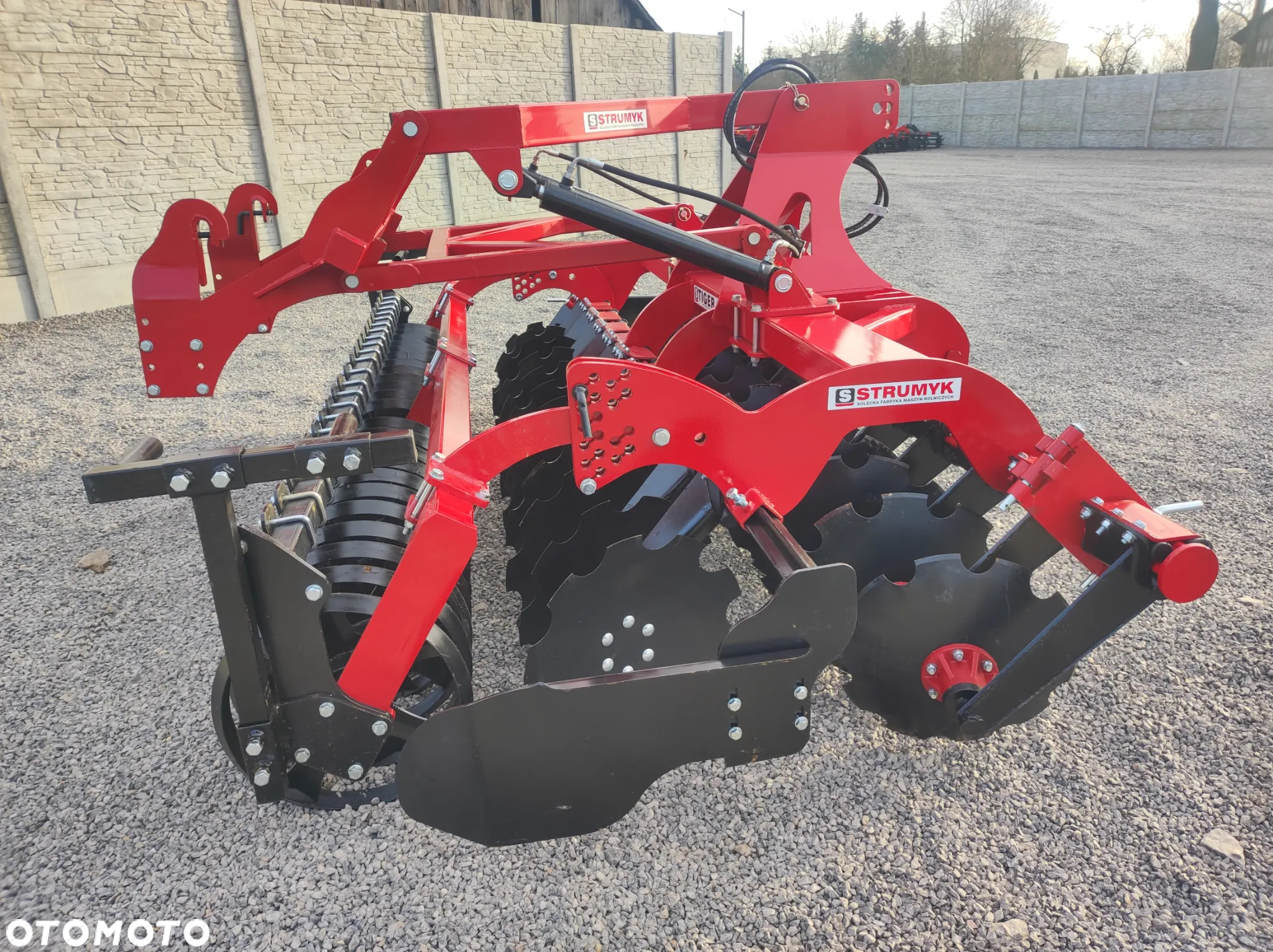 Agregat talerzowy STRUMYK 2,5/2,7/3m TALERZÓWKA bez hydropaku rura/struna/daszek OD RĘKI transport - 14