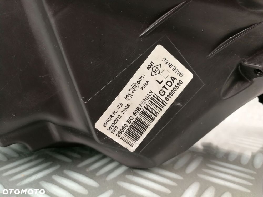 89900590 reflektor lampa lewa lewy przód przednia NISSAN MICRA K12 03-07 EU - 8