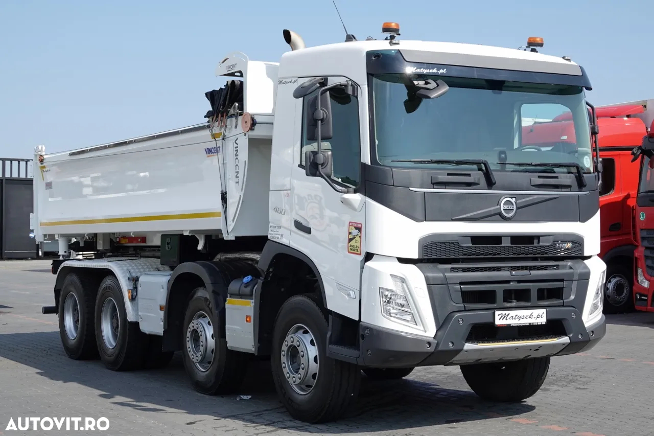 Volvo FMX 460 / 8x4 / BASCULANTE + HIDROBOARD / 2022 / NOUL MODEL - 11
