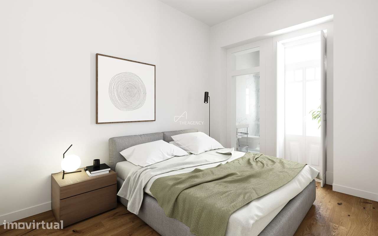 Apartamento T2 Autêntico no Centro Histórico de Lisboa - Grande imagem: 2/25