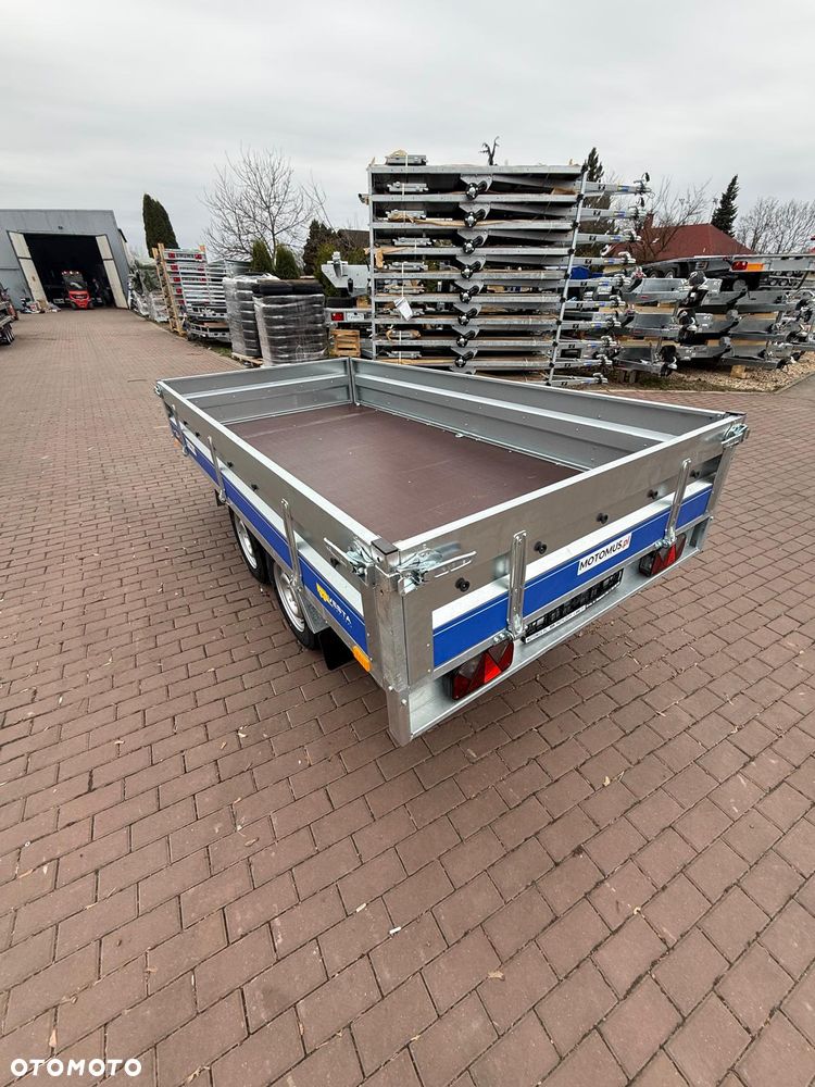 Inny rzyczepa Vesta 30HDA Hochlader DMC 750 kg 301x150x38 2 osie spawana rama koła pod spodem - 8