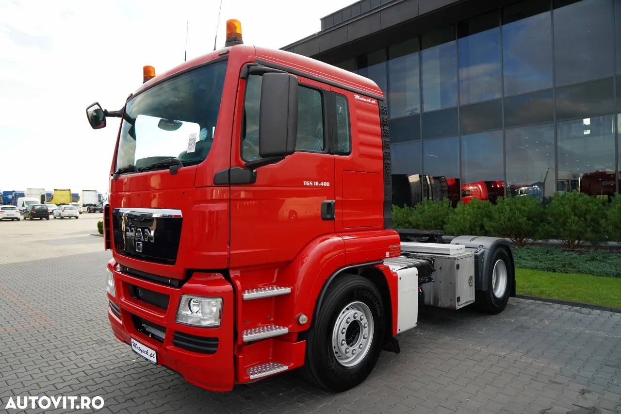 MAN TGS 18.480 / RETARDER / EURO 5 / CABINĂ JOSĂ / IMPORTAT / CONTRACT DE REPARAȚIE POST-SERVICE - 5