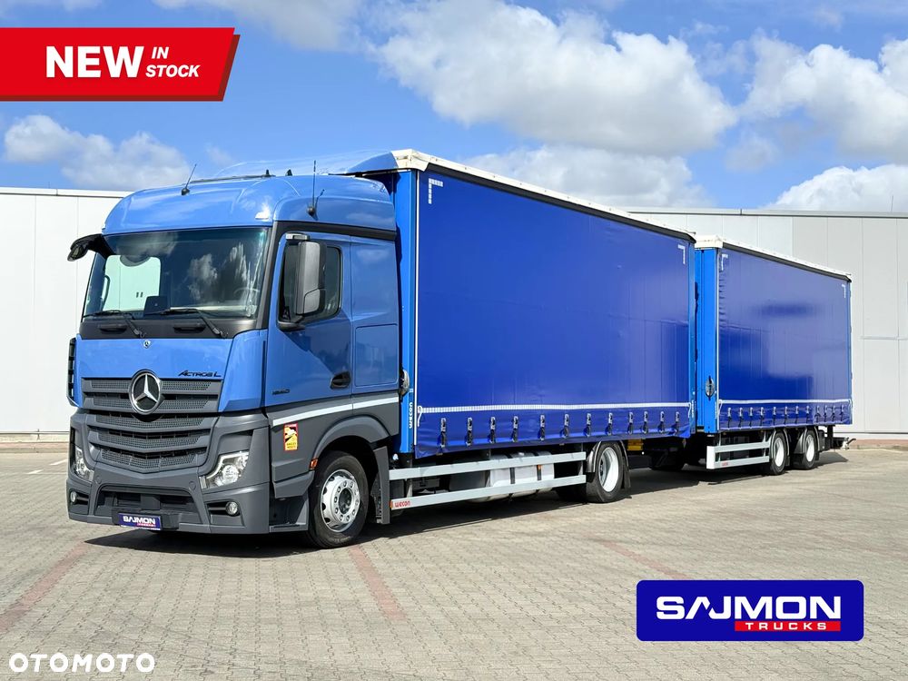 Mercedes-Benz ACTROS L 1840 / ZESTAW TANDEM 120 M3 / 7,75 M + 7,75 M / SALON PL - 1