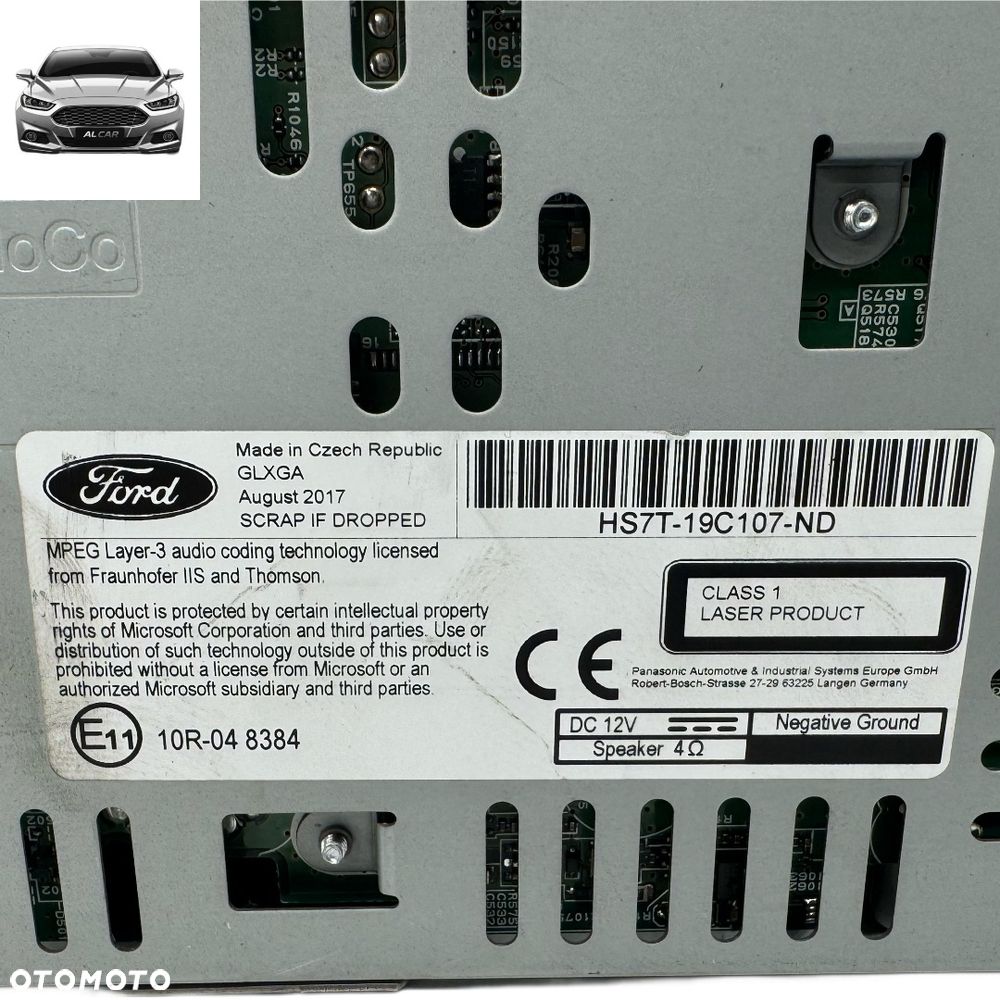 NAWIGACJA SYNC 3 FORD MONDEO MK5 JR3T-14G371-FFB - 11