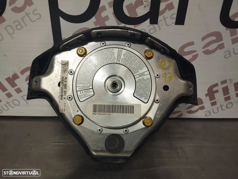 AIRBAG DO VOLANTE AUDI A3 8L 97-03 8L880201A - 2