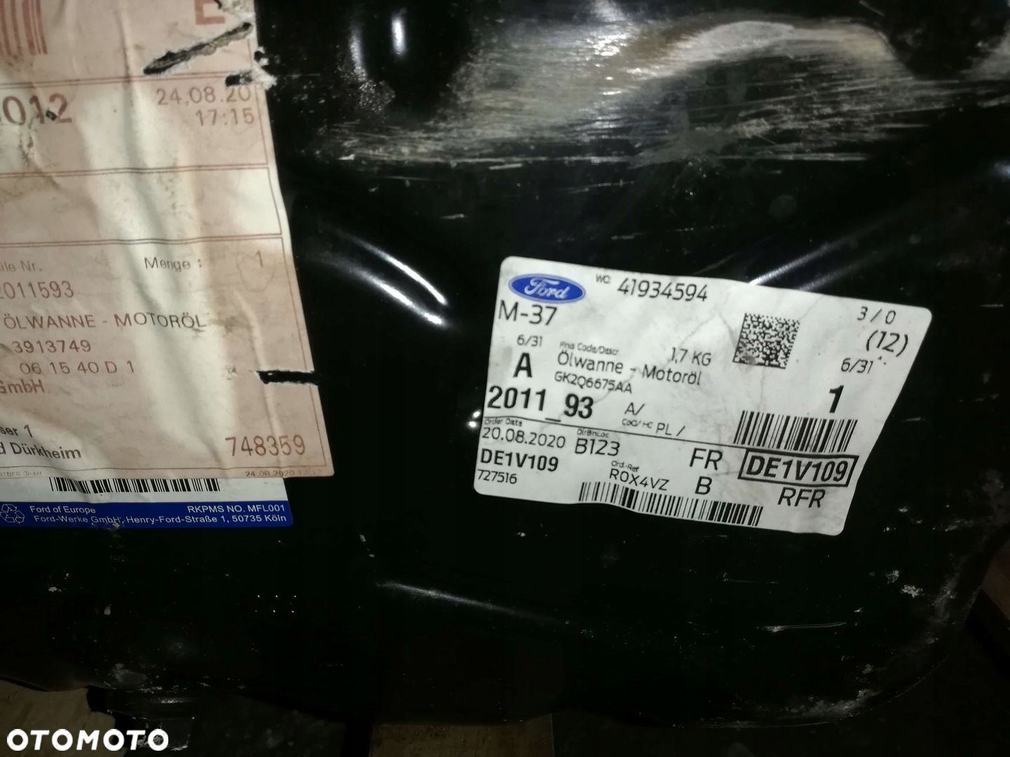 Silnik na części blok wał głowica tłok misa nasada korbowód Transit Mk8 Custom 2.0 tdci ECOBLU - 3