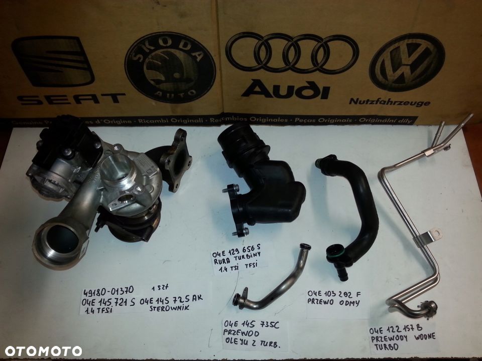 RURKA PRZEWÓD TURBOSPRĘŻARKI VW PASSAT B8 1.4 TFSI - 1