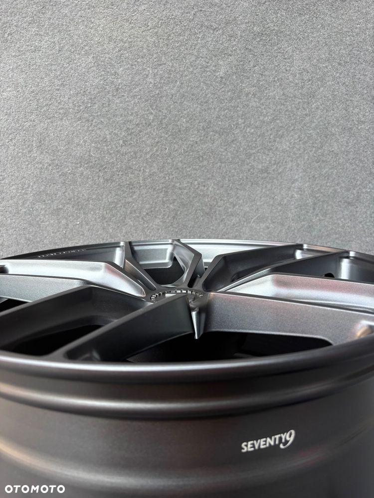 NOWE alufelgi Seventy9 5x112 18 felgi 8j ET30 BMW seria 3 G20 G22 G30 G31 F44 G22 G23 G32 F39 G60 G01 X1 F48 G42 X2 U06 Active Tourer Z4 G29 xDrive Styling 930 Grafitowe jak Japan Racing Carbonado Rubin - 7