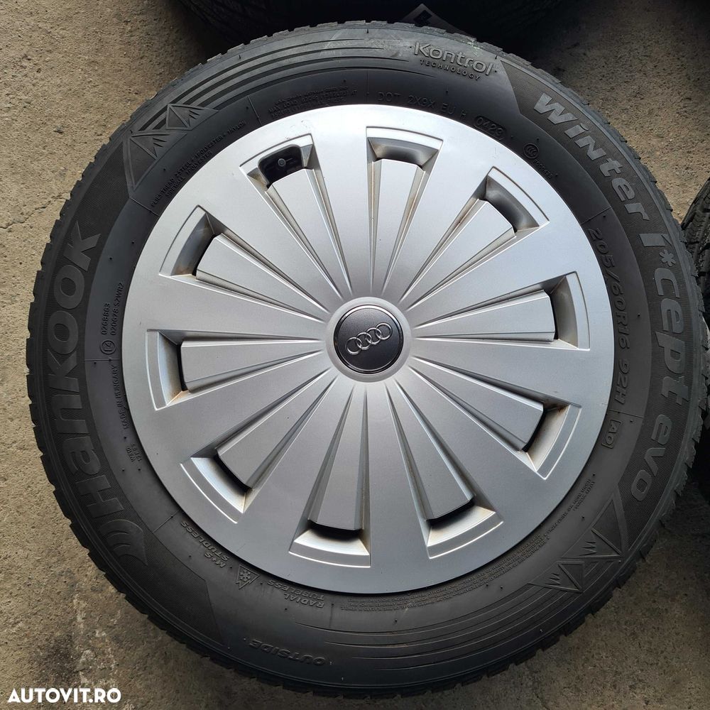 Roti/Jante aliaj ultra usor orig. Audi A4 B8 B9 | 205/60 R16 - 4