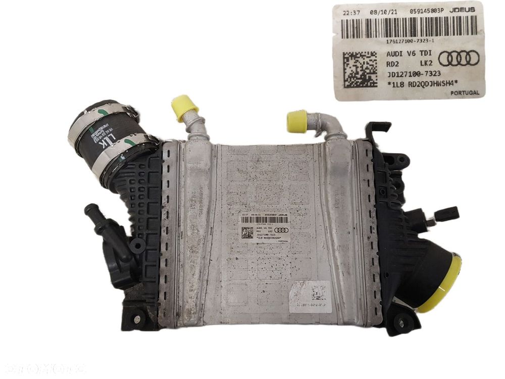 ORYGINALNA CHŁODNICA  INTERCOOLER AUDI VW JD127100-7323 059145803P