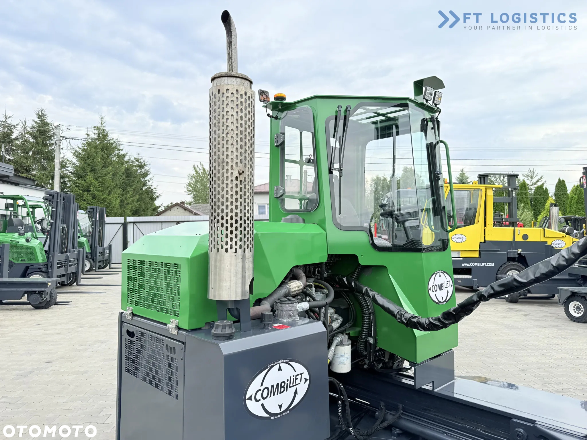 Combilift C3000 / DIESEL / DUPLEX - 4000MM / SZEROKI POZYCJONER WIDEŁ 2700MM / PEŁNA OGRZEWANA KABINA / JEDYNIE 6905H/ STAN - JAK NOWY! - 26