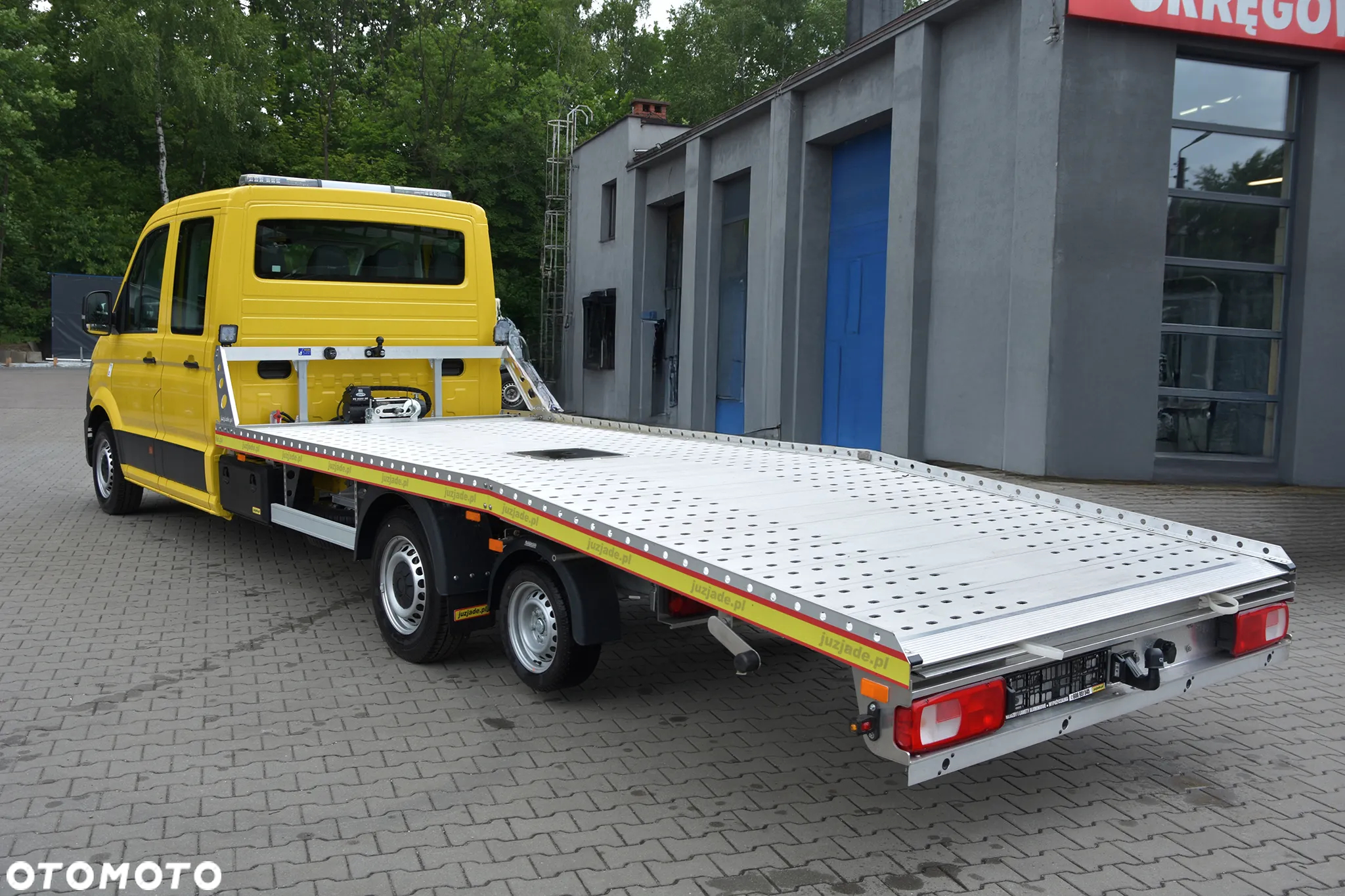 Volkswagen Crafter autolaweta PPP pomoc drogowa - 7