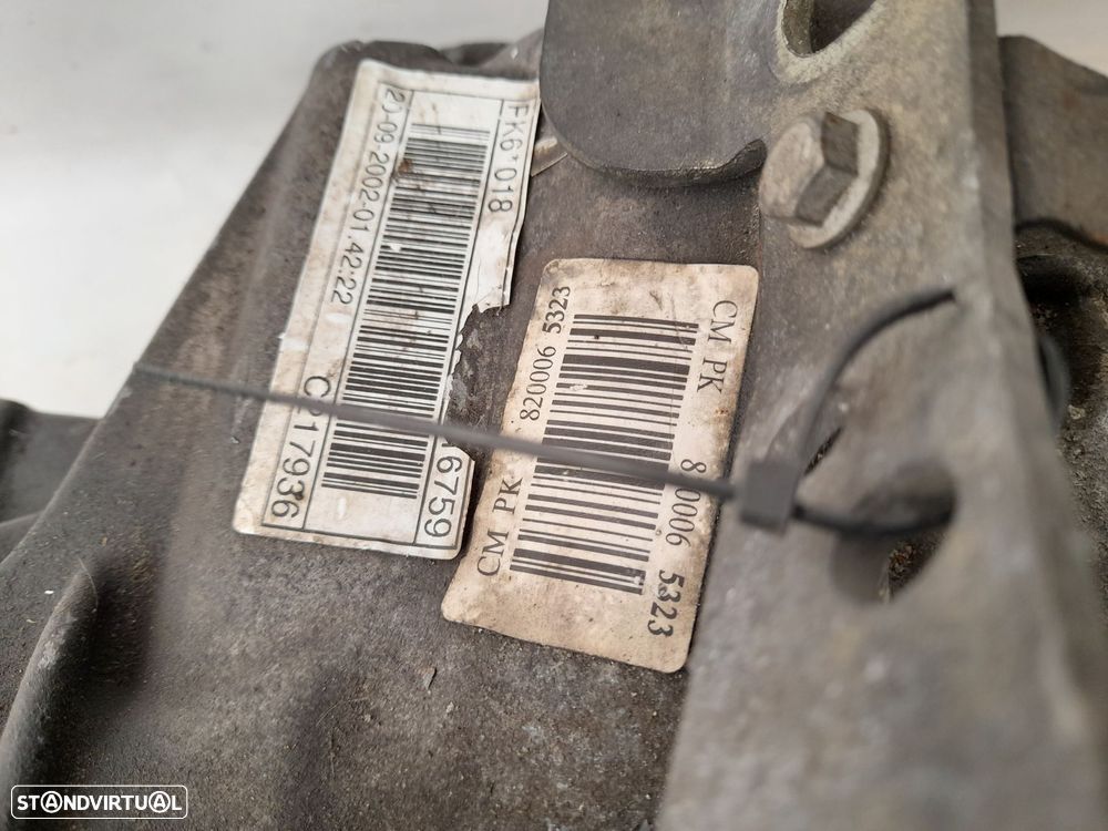 Caixa de velocidades manual RENAULT Laguna II (BG0/1_) - 3