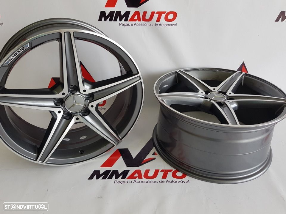 Jantes Mercedes W205 AMG Gunmetal 19" - 3