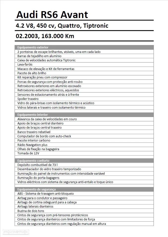 Audi RS6 Avant 4.2 V8 Tiptronic - 50