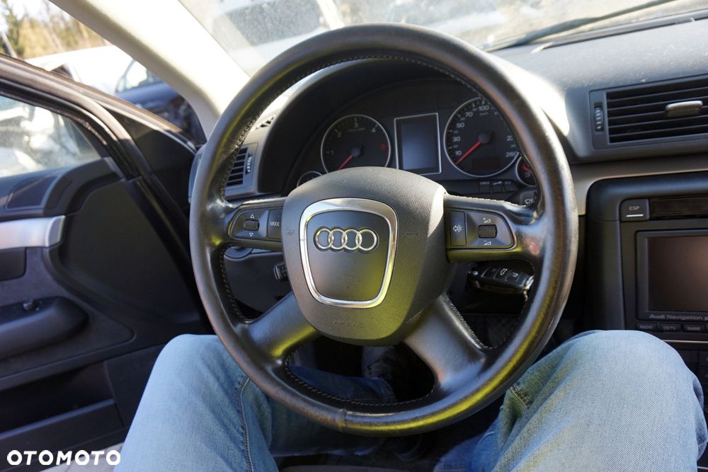 KIEROWNICA SKÓRZANA SKÓRA A4 B7 8K0419091B AUDI 2004-2008 - 2