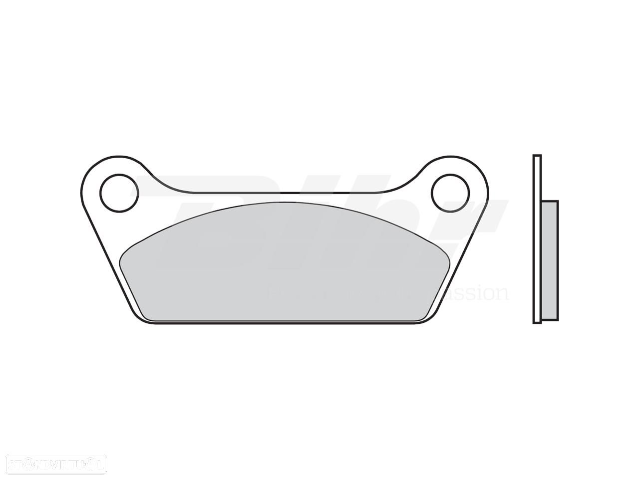 07hd0507 - pastilhas de travão orgânicas brembo 07hd0507 - 1