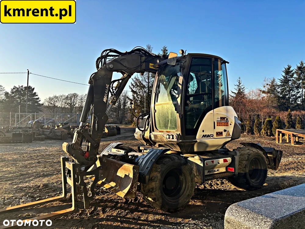Mecalac 9 MWR KOPARKA KOŁOWA 2019R. MTH: 3095 | MECALAC 11 KOMATSU PW 98 TEREREX TW 95 110 WACKER NEUSON 100 YANMAR - 16