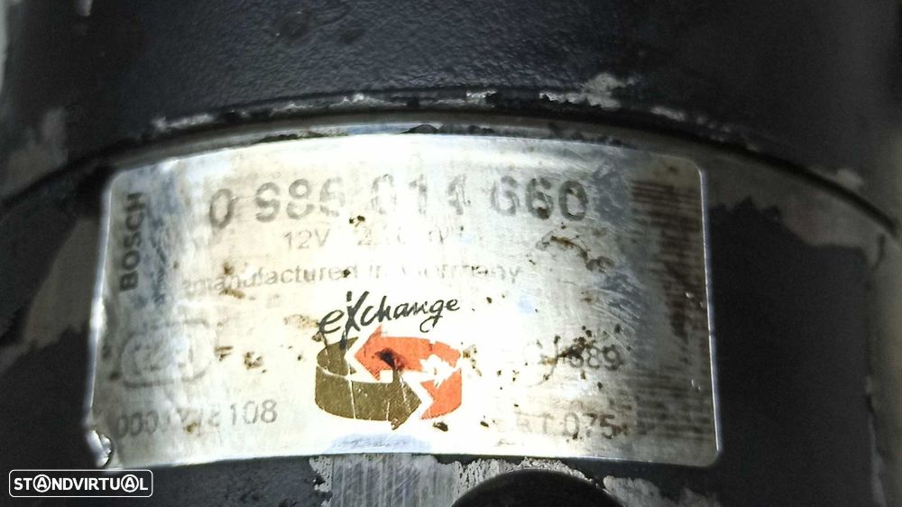 MOTOR DE ARRANQUE MERCEDES CLASE S (W140) BERLINA S 300 D (140.135) - 2