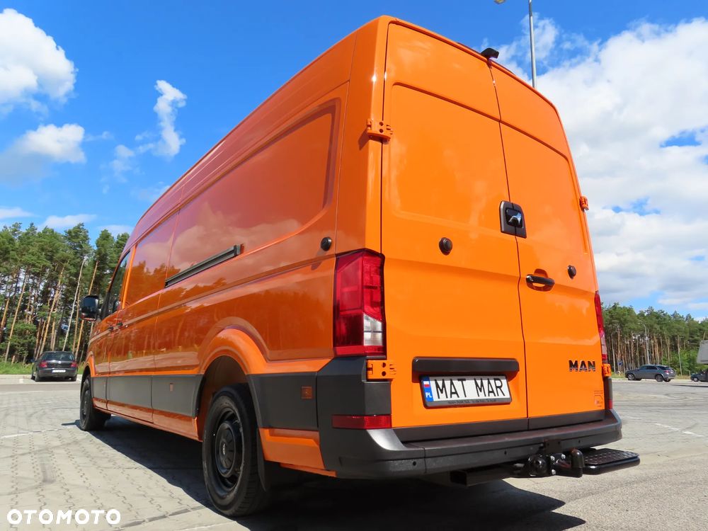 MAN TGE 3.180 4Motion 4x4 2.0 TDI 177 KM Automat 8-Mio Biegowy Blaszak Furgon L4H2 Rozstaw Osi 4490 mm Drzwi Przesuwne Z Obu Stron FULL OPCJA WYPOSAŻENIA HAK 3000 Kg WZMACNIANY Stan Wizualny I Techniczny JAK NOWY Gotowy Dostępny OKAZJA POLECAM - 11