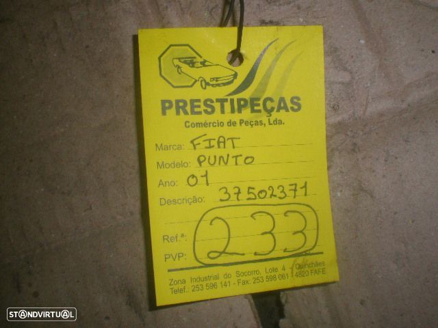 Caixa Direcao 37502371 FIAT PUNTO 1,2 2001 FIAT 188 PUNTO 2002 1.2I 60CV 0P 0 FIAT PUNTO 2001 1.2 60CV 5P AZUL - 2