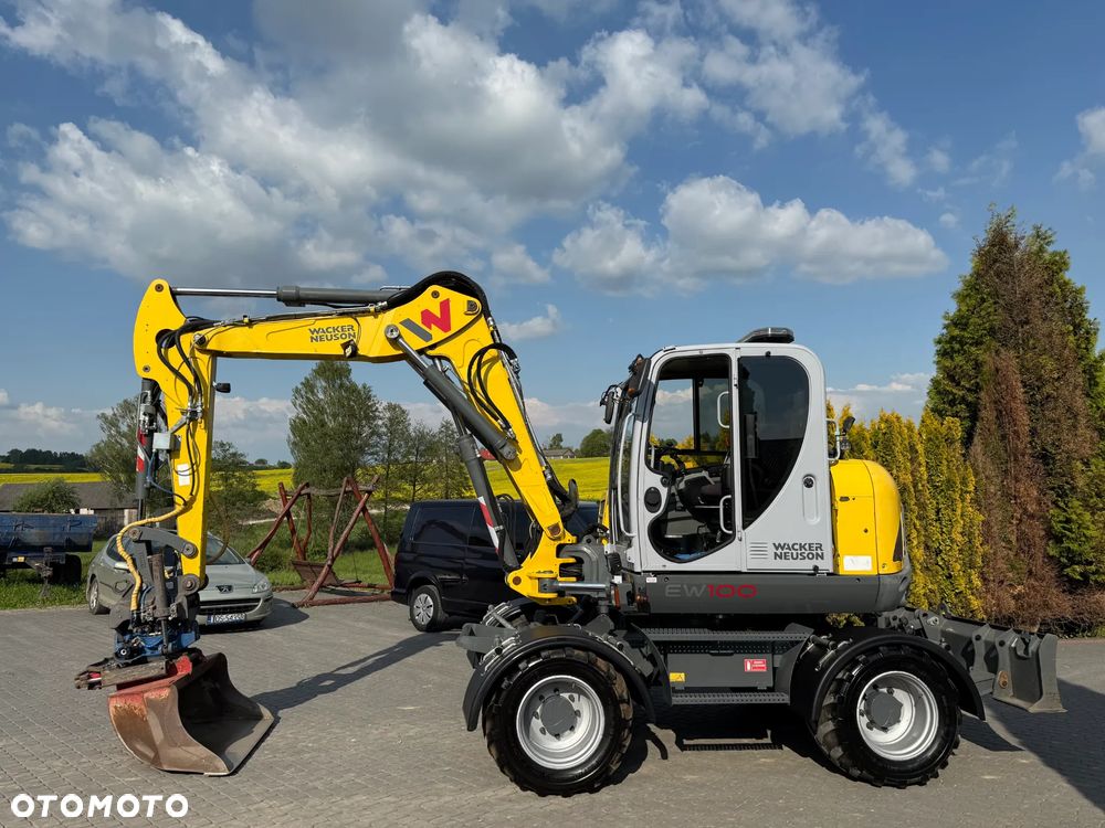 Wacker Neuson EW100 ROTOTILT + Szczypce Sprowadzona - 3