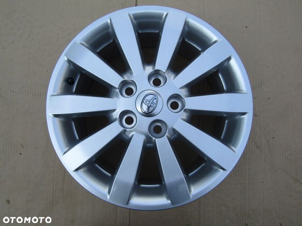 1x Felga 16 Toyota Auris Corolla Verso Avensis RAV4 6,5j 5x114,3 ET45 / PZ406-E067B-ZC - 3