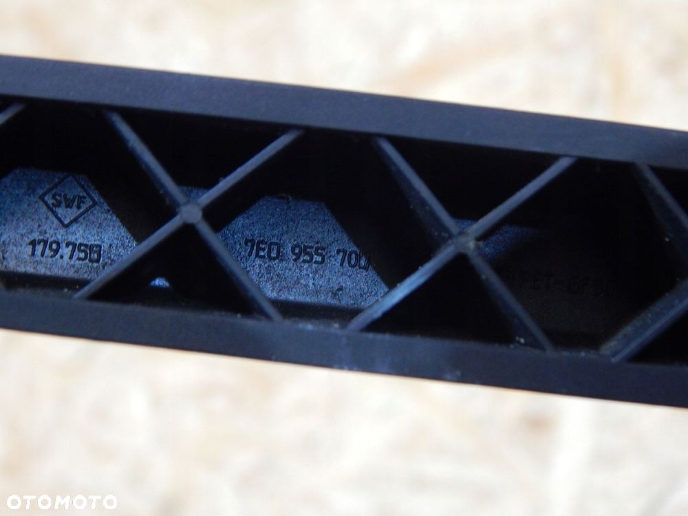 vw t5 lift t6 ramie wycieraczki drzwi skrzydełka lewe tył pióro 7e0955707 - 2
