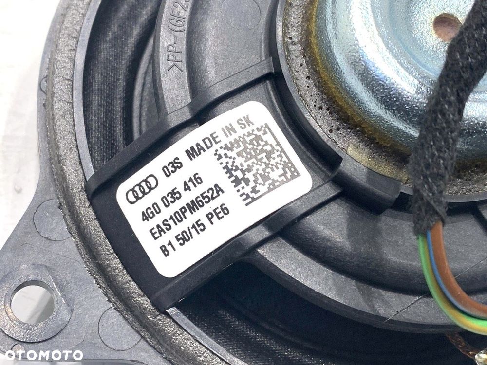 GŁOŚNIKI KOMPLET  AUDI A6 C7 Avant (4G5, 4GD) 2011 - 2018 3.0 TDI quattro 200 kW [272 KM] olej - 4