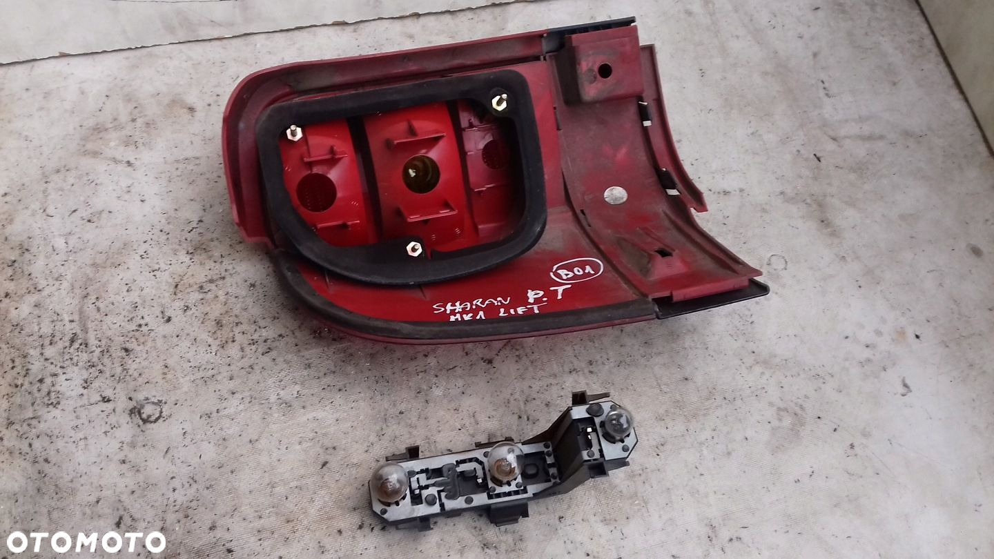 LAMPA PRAWY TYŁ TYLNA VW VOLKSWAGEN SHARAN MK1 LIFT 00-04 - 4