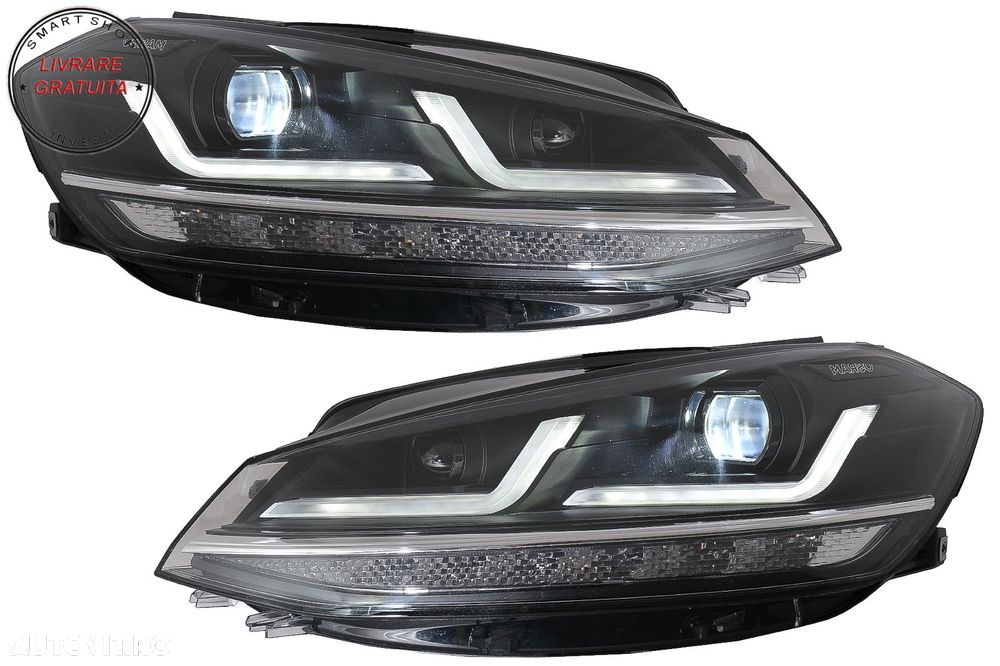 Faruri LEDriving Osram Full LED VW Golf 7.5 VII Facelift (2017-2020) pentru haloge- livrare gratuita - 9