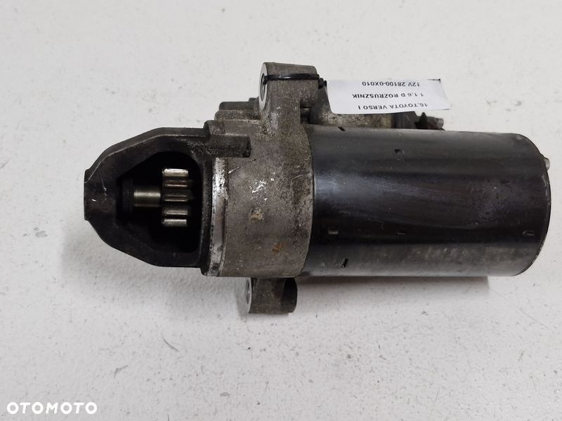 TOYOTA VERSO AVENSIS T27 LIFT T29 1.6 D ROZRUSZNIK 12V 28100-0X010 0001138064 - 3