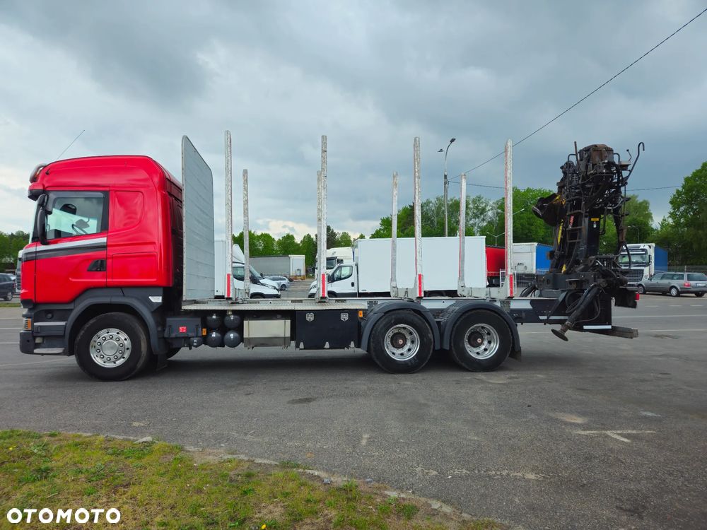 Scania R520 V8 Loglift 115Z93 do drewna drzewa kłody - 3
