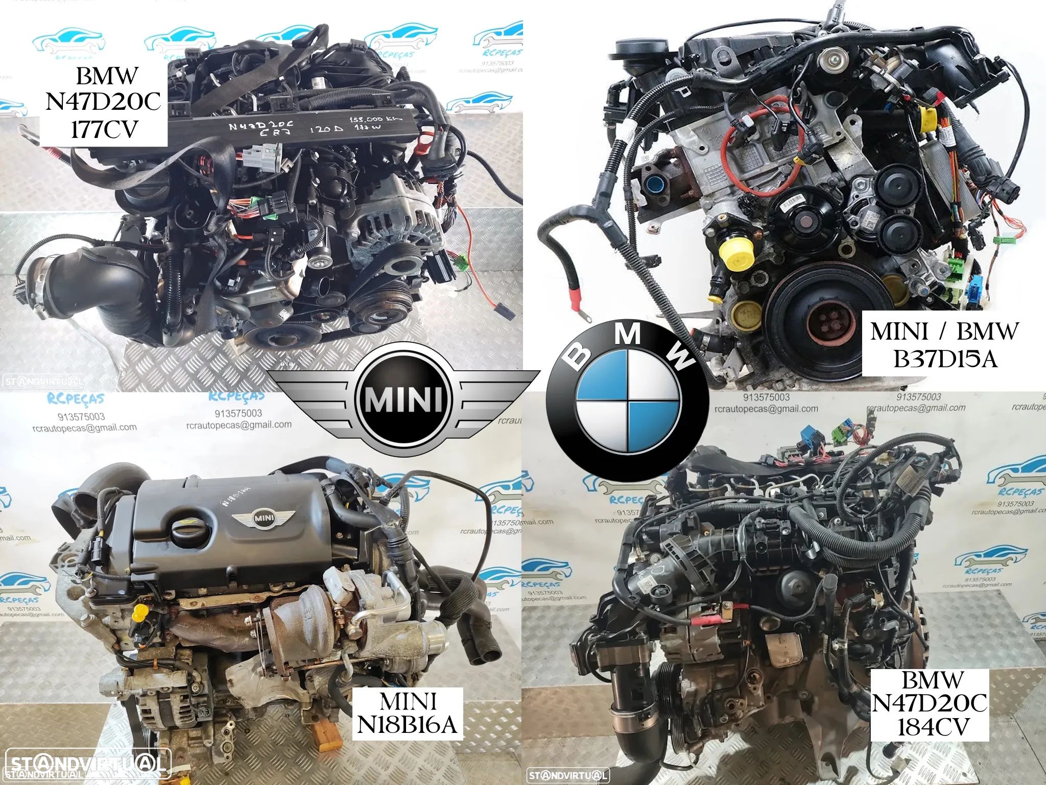 Motores Completos BMW | Mini com Garantia - 1