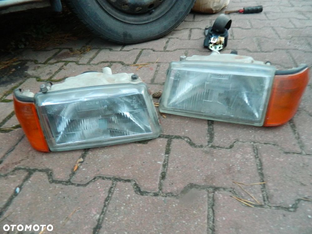 Fiat Uno Lampy Lampa Przednie Przód Prawa Lewa Komplet - 4