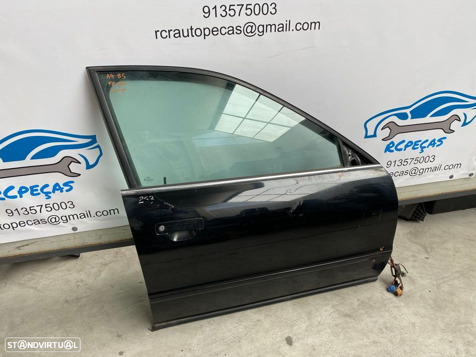 PORTA FRENTE FRONTAL DIREITA AUDI A4 B5 SLINE S-LINE S LINE FECHO ELEVADOR MOTOR PUXADOR VIDRO - 2