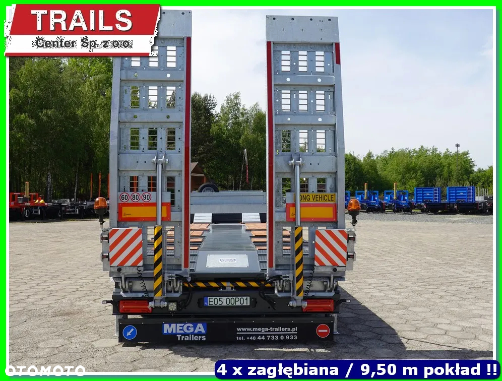 Inny Naczepa rozciągana dł. 18,60 m, zagłębiana x 4, szer. 3,00 m - NAJAZDY HYDRAULICZNE. !!! - 15