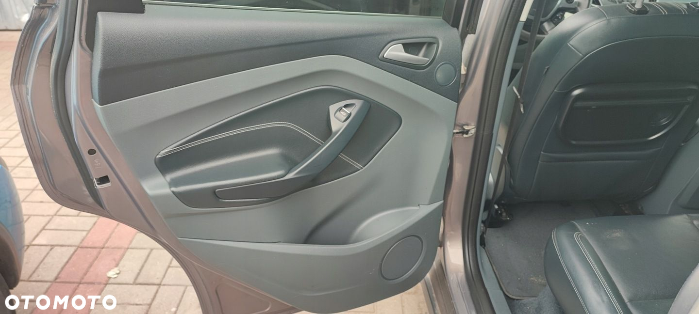 FORD C-MAX MK2 KOMPLET FOTELI  KANAPA  BOCZKI DRZWI SKÓRA GRZANE ŁADNE - 10