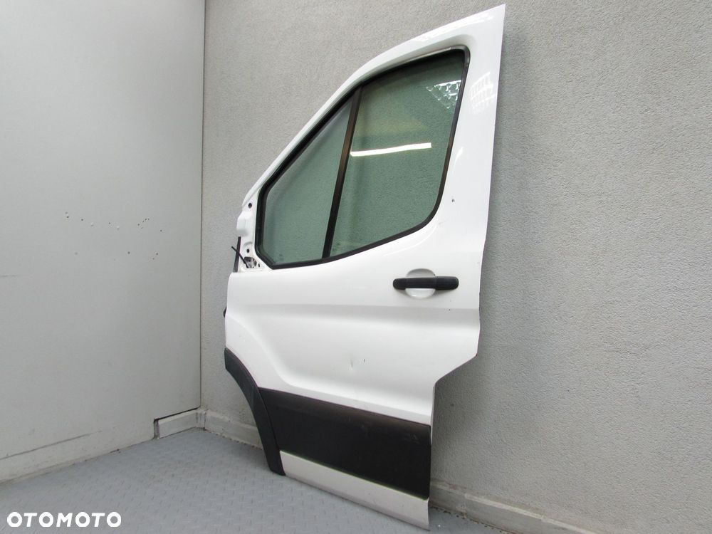 FORD TRANSIT VIII MK8 14-19 DRZWI PRZOD LEWE FROZEN WHITE - 3