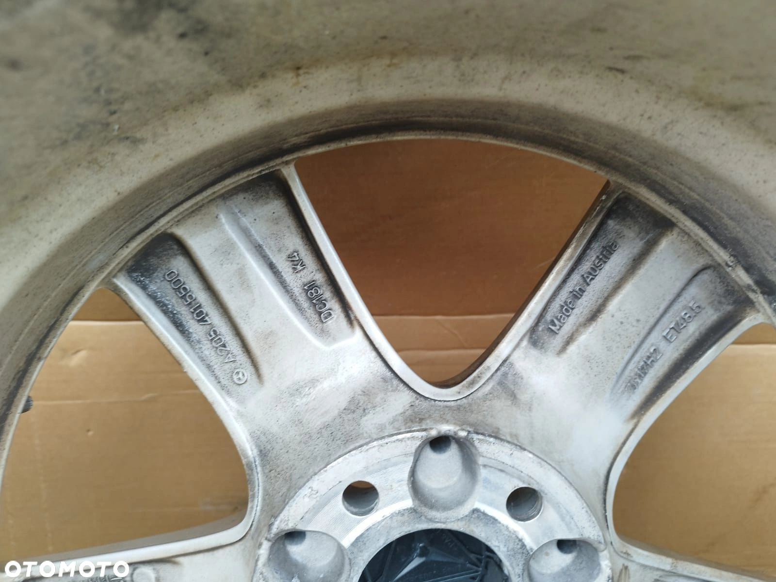 KOŁA ZIMOWE OPONY ZIMA 17 PIRELLI 225/50 R17 MERCEDES W205 C-KLASA - 5