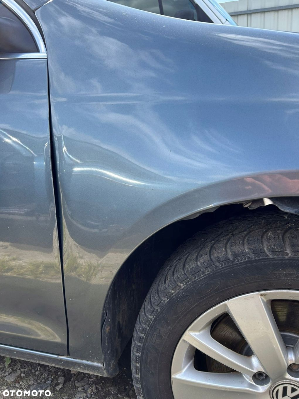 PRAWY PRZEDNI PRZÓD BŁOTNIK VW VOLKSWAGEN GOLF 5 V KOMBI KOLOR LD7X - 3